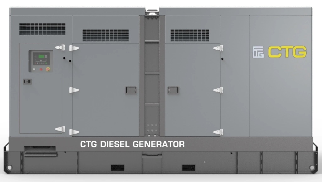 Дизельный генератор CTG 200C в кожухе