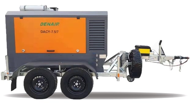 Дизельный компрессор Denair DACY-7/9