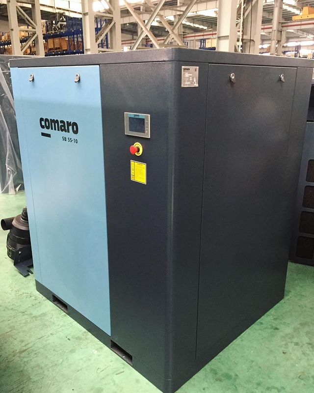 Отправка винтового компрессора COMARO XB55 на 8 бар