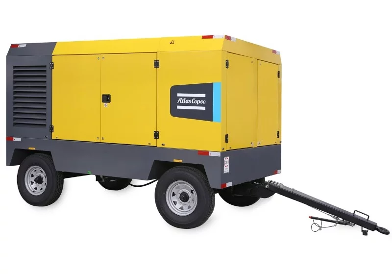 Дизельный компрессор Atlas Copco XATS 1200 8.6 на шасси