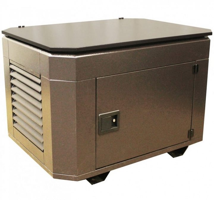 Бензиновый генератор Gesan G 10000 V L в контейнере с АВР