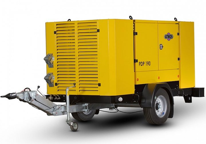 Дизельный компрессор Atmos PDP 190 12 регул с тормозом