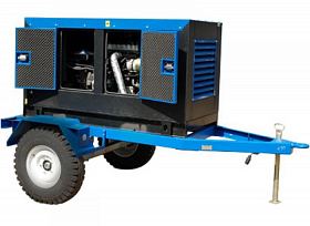 Дизельный генератор ТСС АД-10С-230-2РКМ11 на шасси с АВР — фото 2
