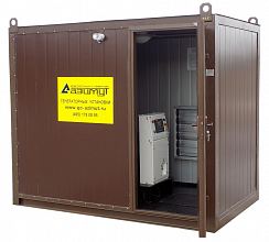 Дизельный генератор Азимут АД 280-Т400 в контейнере с АВР — фото 2