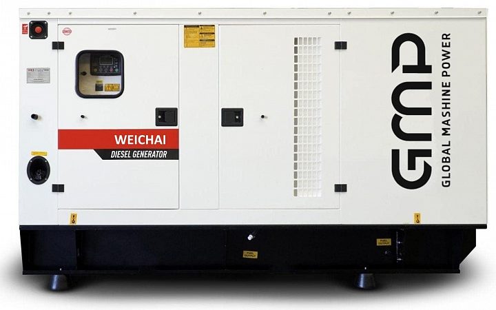 Дизельный генератор Weichai GMP 187WA в кожухе