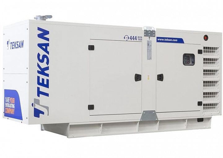 Дизельный генератор Teksan TJ90BD в кожухе