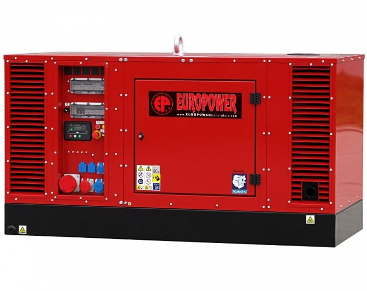 Дизельный генератор EuroPower EPS 44 TDE (с подогревом ОЖ)
