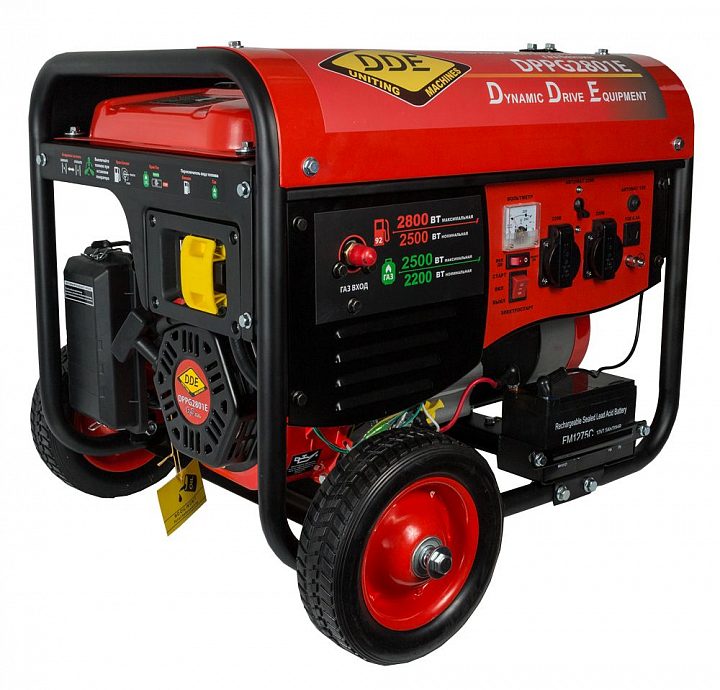 Бензиновый генератор DDE DPPG2801E