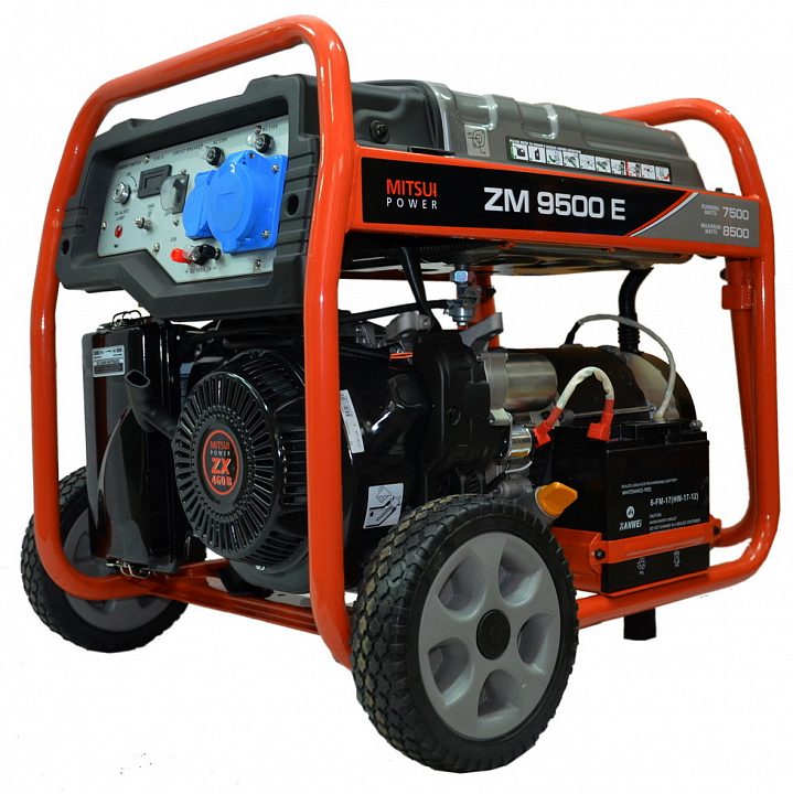 Бензиновый генератор Mitsui Power ZM 9500-E с АВР