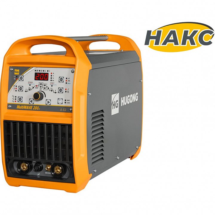 Аппарат аргонодуговой сварки HUGONG MultiWAVE 200 III AC/DC (cold tack, различные типы волны)