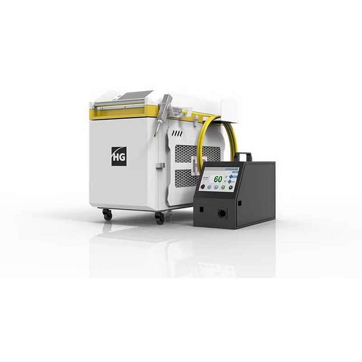 Аппарат для ручной лазерной сварки, резки и очистки HGLW-3000EW (dual wire)