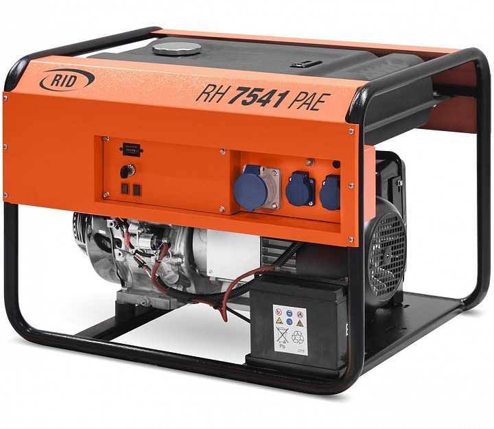 Бензиновый генератор RID RH 7541 PAE