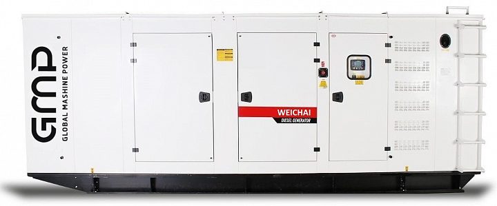 Дизельный генератор Weichai GMP 1238WA в кожухе