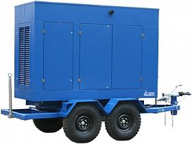 Дизельный генератор ТСС АД-80С-Т400-2РПМ11 на шасси с АВР — фото 2