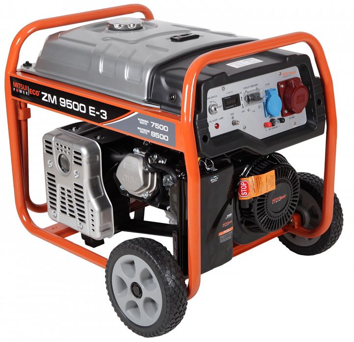 Бензиновый генератор Mitsui Power ZM 9500 E-3