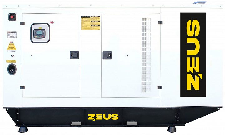 Дизельный генератор Zeus AD420-T400D в кожухе
