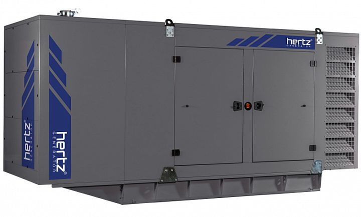 Дизельный генератор Hertz HG 633 DL в кожухе с АВР