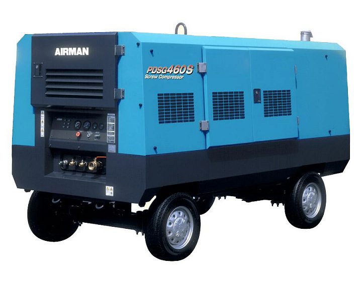Дизельный компрессор Airman PDSG460S-W