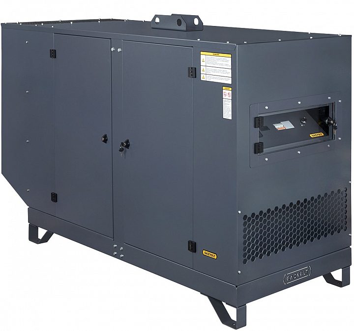 Газовый генератор Gazvolt 40T21 в кожухе с АВР