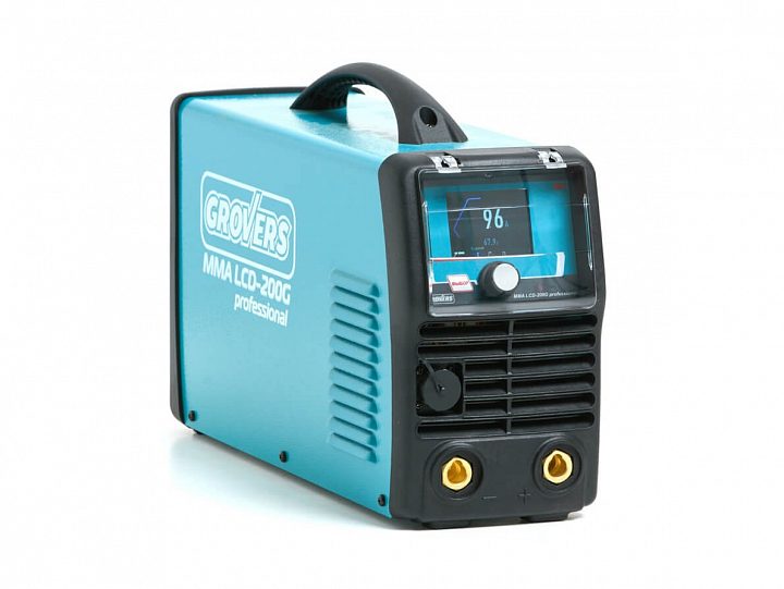 Инвертор сварочный GROVERS MMA LCD-200 G Pulse professional
