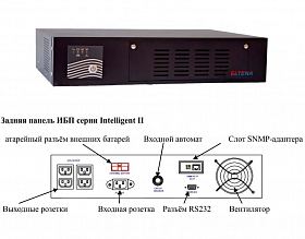 Источник бесперебойного питания ELTENA Intelligent II 600RMLT — фото 3