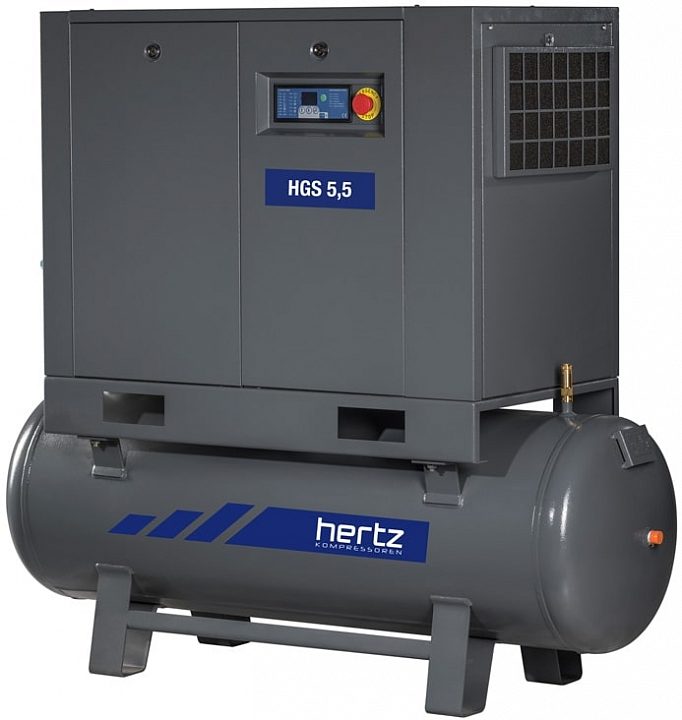 Винтовой компрессор Hertz HGS 7,5-7,5 500