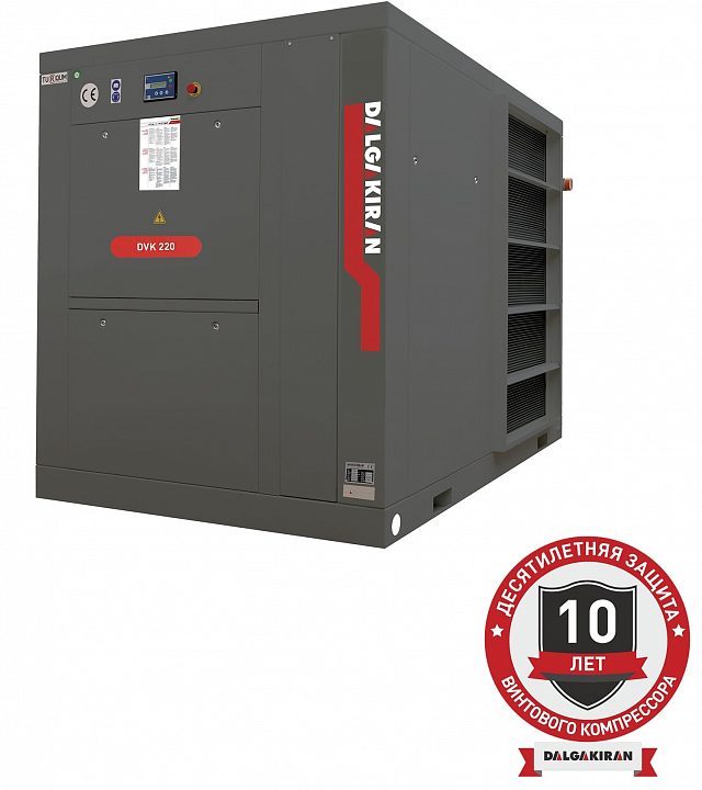 Винтовой компрессор DALGAKIRAN DVK 220-10