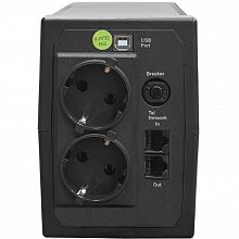 Источник бесперебойного питания HIDEN EXPERT ULS800C 800ВА/480Вт — фото 3